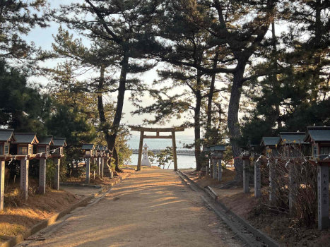 住吉神社の鳥居